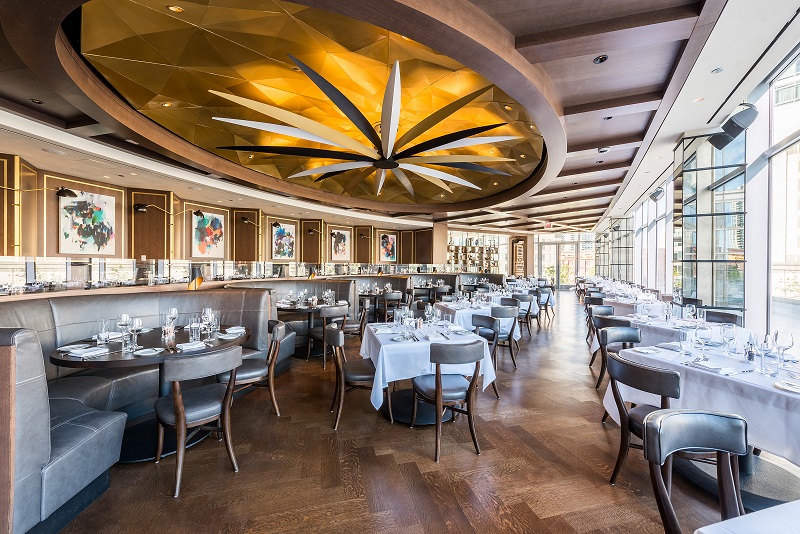 The Dining Room inside Gibsons Italia