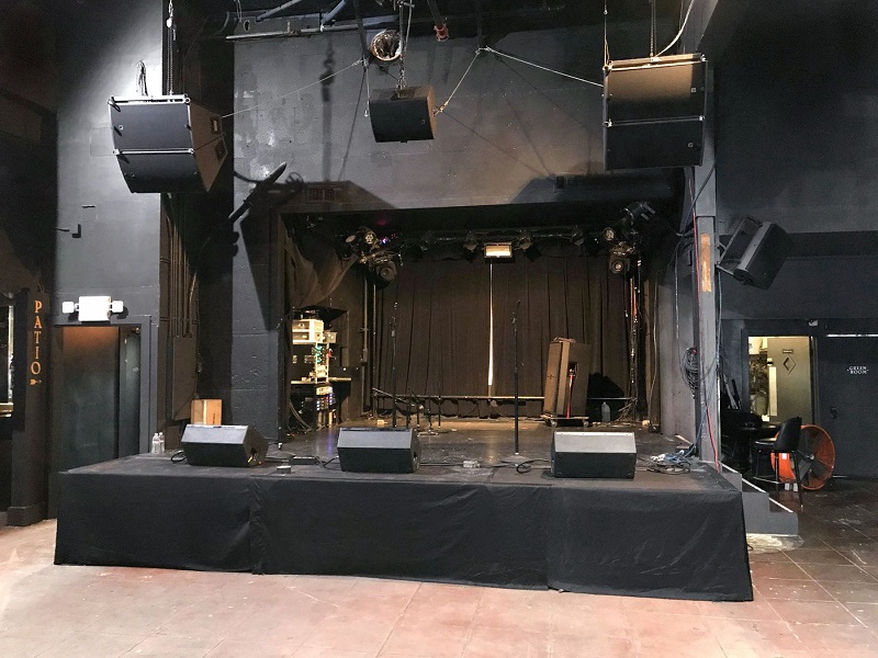 The Echo, Echoplex’s smaller upstairs venue, also has a new L-Acoustics system comprised of ARCS II and X Series enclosures plus SB28 subs
