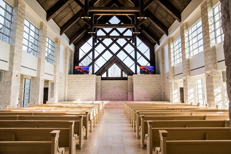 McEver Chapel interior