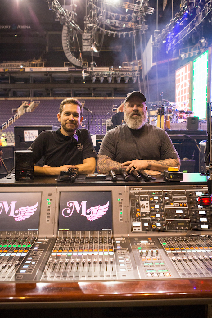 Todd Wines Cam Beachley Yamah PM10 Miranda Lambert Tour