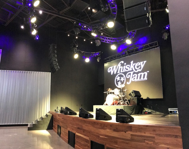 J Sound Services scope of work also included acoustic design, entertainment lighting, video production, and an integrated control system.
