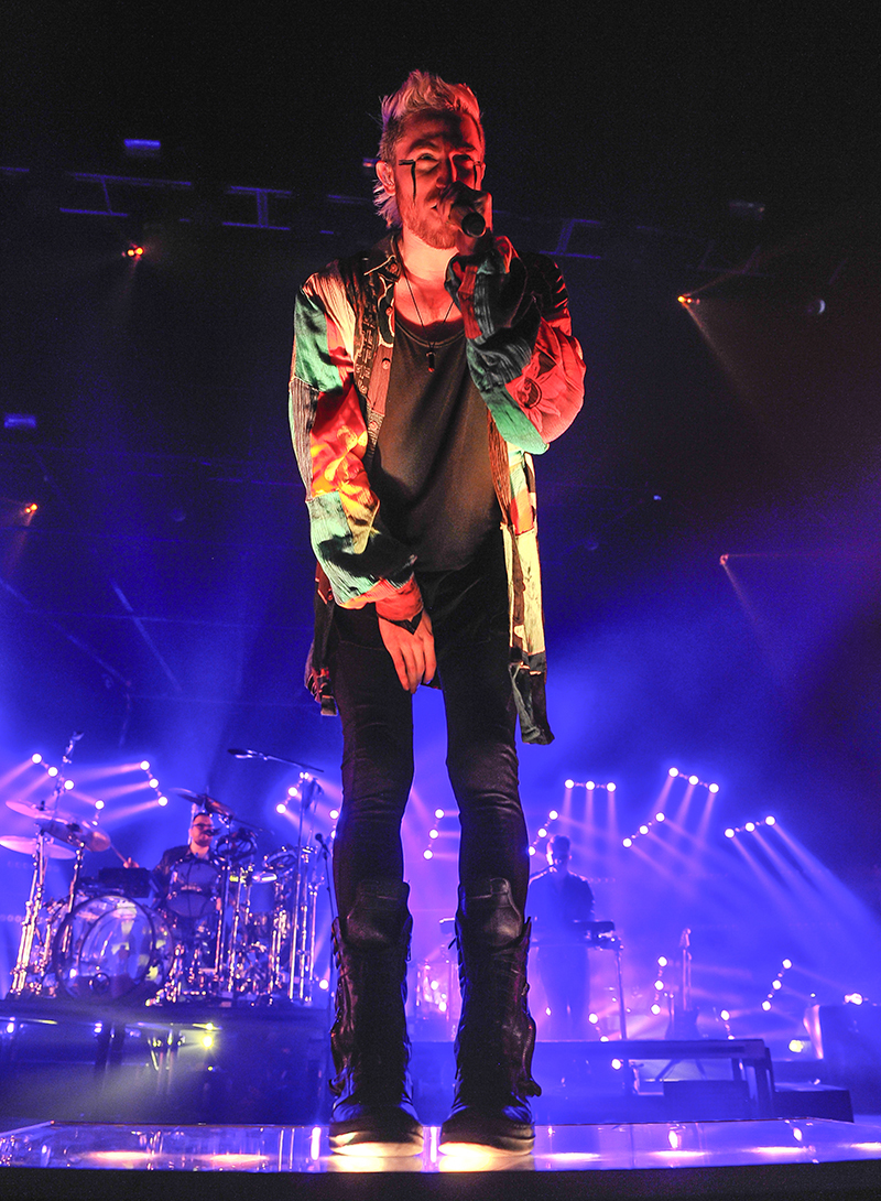 WALK THE MOON NICK PETRICCA 3 by Steve Jennings