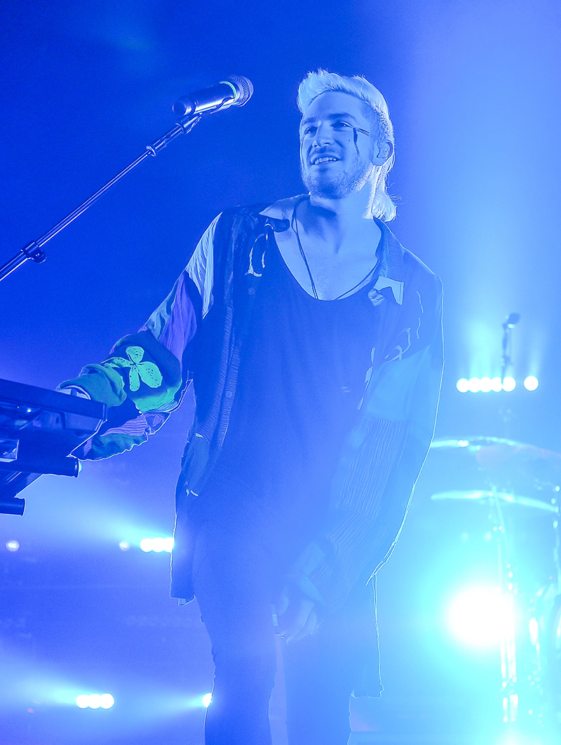 WALK THE MOON NICK PETRICCA 4 by Steve Jennings