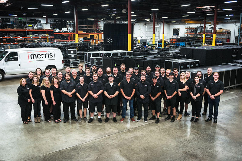 The Morris team