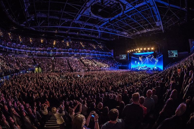The Killers performing at O2 Arena