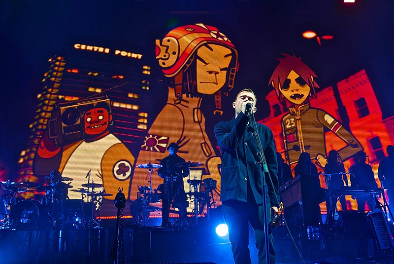 GORILLAZ photo credit Denholm Hewlett