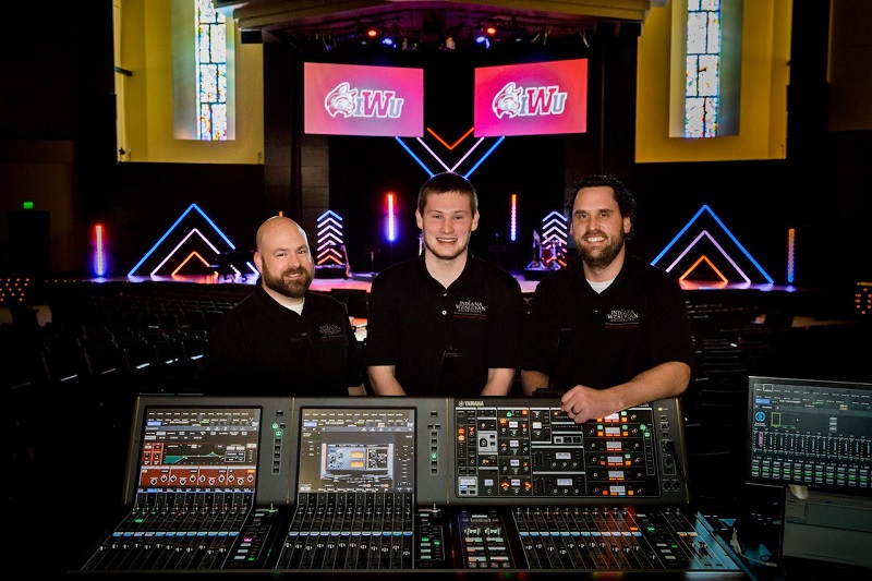 Yamaha PM10 at Indiana Wesleyan University