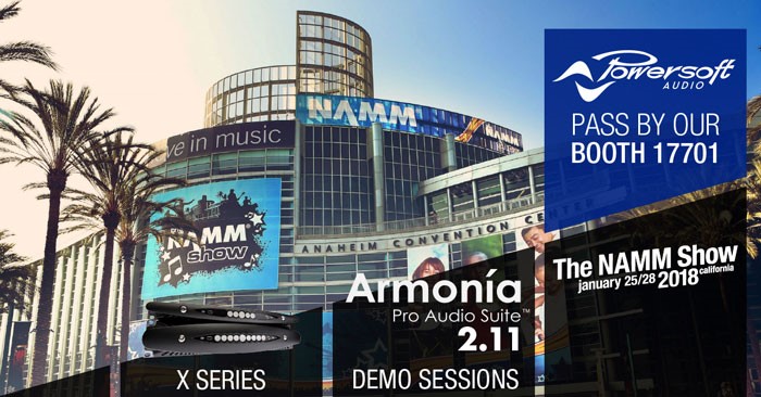 Powersoft Audio at NAMM 2018