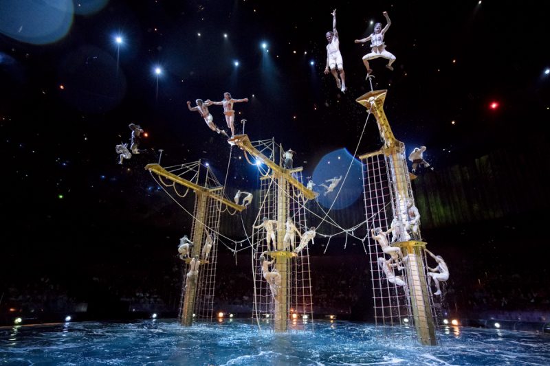 The House of Dancing Water has extended its in-house communications capabilities with Riedel's Bolero wireless intercoms.