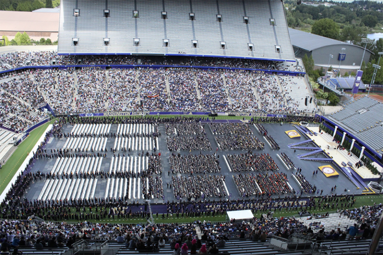 University of Washington Commencement 2022 FOH Front of House Magazine
