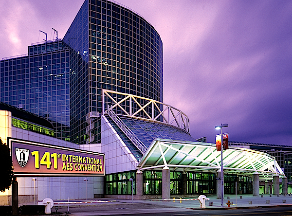 The Audio Engineering Society convention returns to the Los Angeles Convention Center from Sept. 29 through October 2, 2016.
