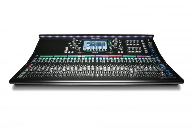 SQ-7 digital mixer.