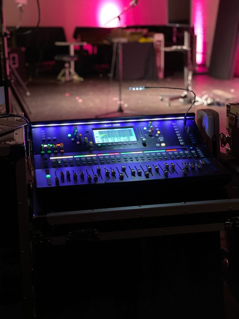 Allen & Heath SQ Consoles Deliver Double Duty: Livestream and Recording ...