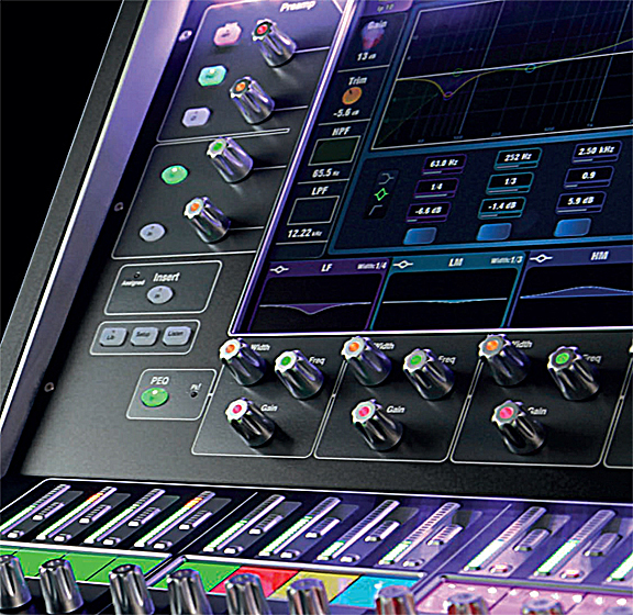 Allen & Heath has released v2.1 firmware for its dLive systems