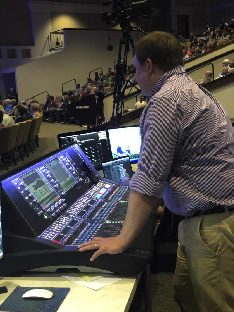 Wade Summerford Mixes FOH on the dLive S7000 Surface