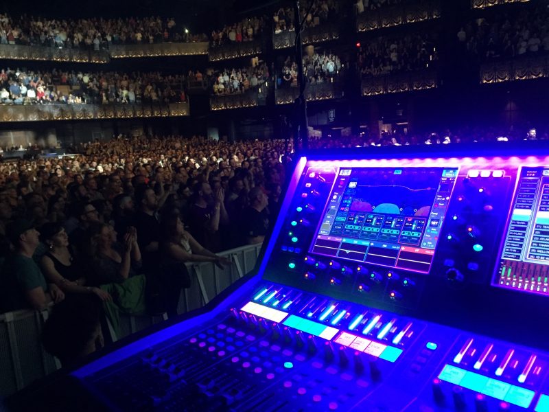 Allen & Heath dLive S5000 at Monitors for Nathaniel Rateliff at the Anthem in Washington, DC