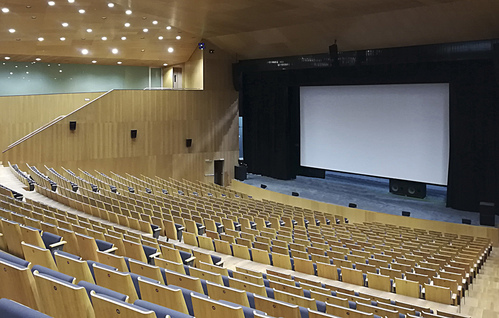 A 32-port RTS ODIN OMNEO digital intercom matrix is central to crystal-clear audio between the performance spaces at Spain’s Auditorio de Lugo