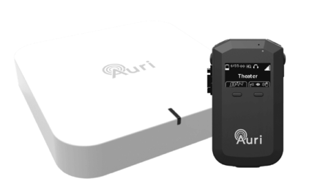 Auri transmitter and receiver pair