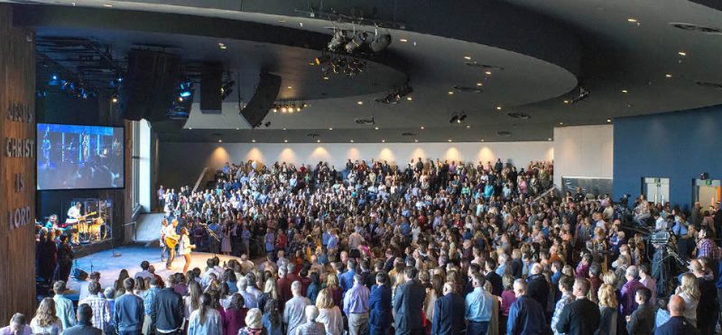 BRAVE Church sanctuary