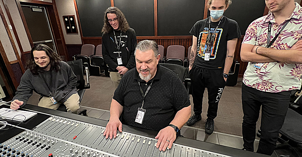 Gibson’s Resume Spans Decades Working with the Biggest Names in the Music Engineering and Production World as Well as Premier Music Education Institutions