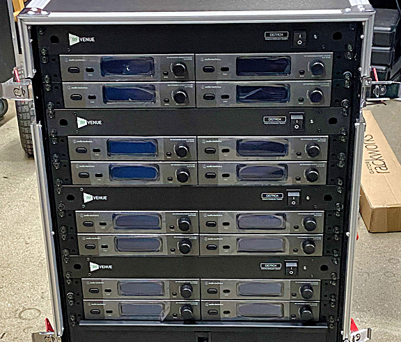 Sight and Sound Productions turned to RF Venue, to ensure dropout-free performance from Indiana theater company Carmel Community Players’ new wireless rig, which features the RF Venue Diversity Fin Antenna, DISTRO4 antenna distribution systems and Audio-Technica 3000 Series wireless mics