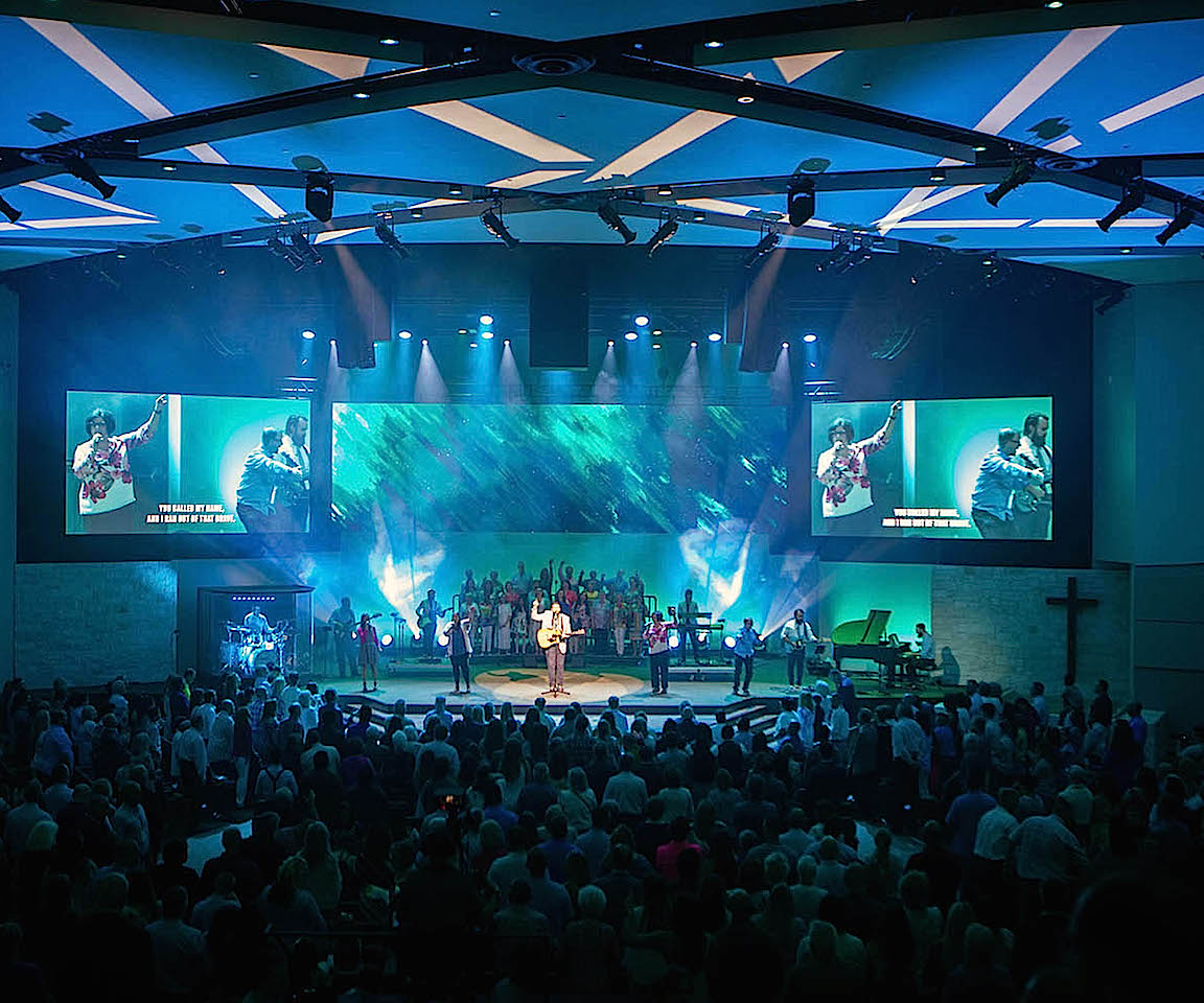 Clair Solutions Installs AVL at Champion Forest Bible Church