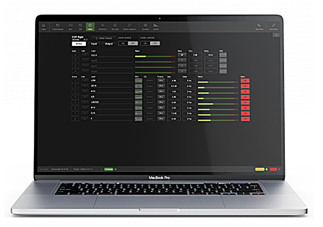 DAS Audio ALMA Loudspeaker Control/Monitoring Software