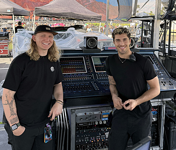 Benson Boone’s Engineers Flip Over DiGiCo Quantum Consoles