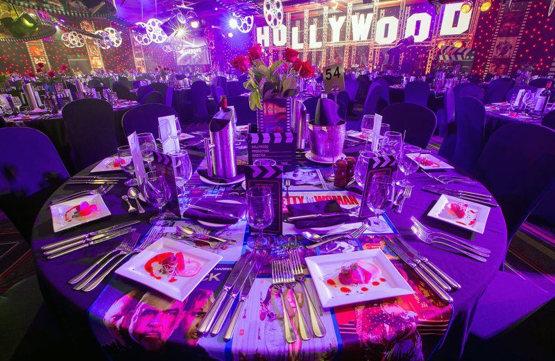 A recent Hollywood-themed event put on by Dreamweavers and their Clair Brothers kiTCurve system.