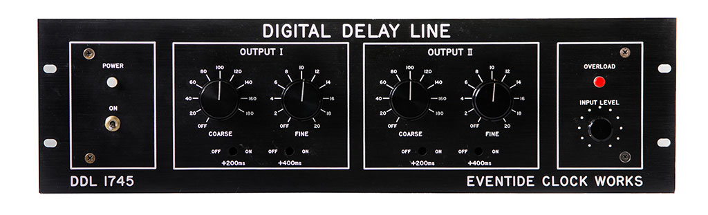 The DDL-1745 Delay was the world’s first digital pro audio hardware device