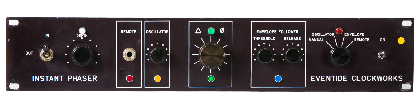 Eventide’s PS 101 Instant Phaser was the first professional audio rackmount effects unit