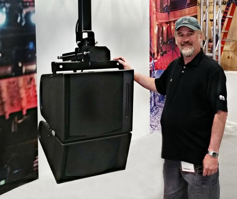 Gunness with Fulcrum passive cardioid FLS115 and FL283 Line Array Modules
