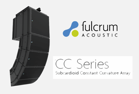 Fulcrum Acoustic CC Series Constant Curvature Subcardioid Array