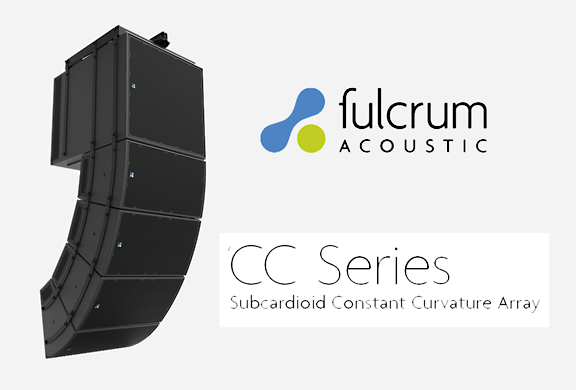 Fulcrum Acoustic CC Series Constant Curvature Subcardioid Array