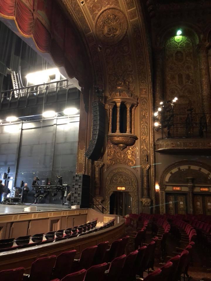 RCF's HDL-50 System supplied by Wizzard Sound at an Alice in Chains show.