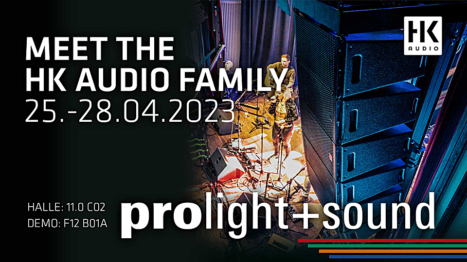 HK Audio Product Demos at Prolight + Sound 2023