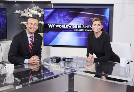 Harting's Jon DeSouza chats with Kathy Ireland