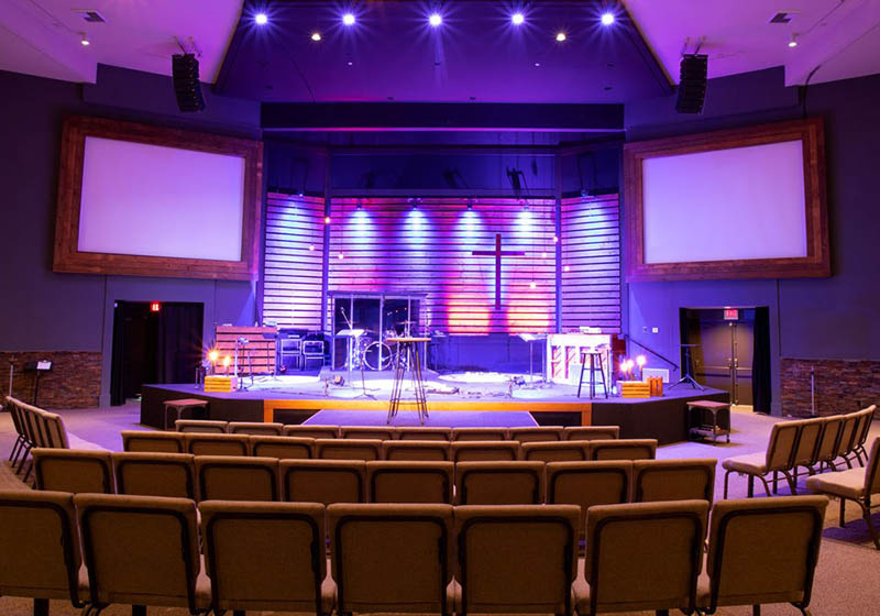 Southern California Church Upgrades with VUE al-4 Subcompact Line Array ...