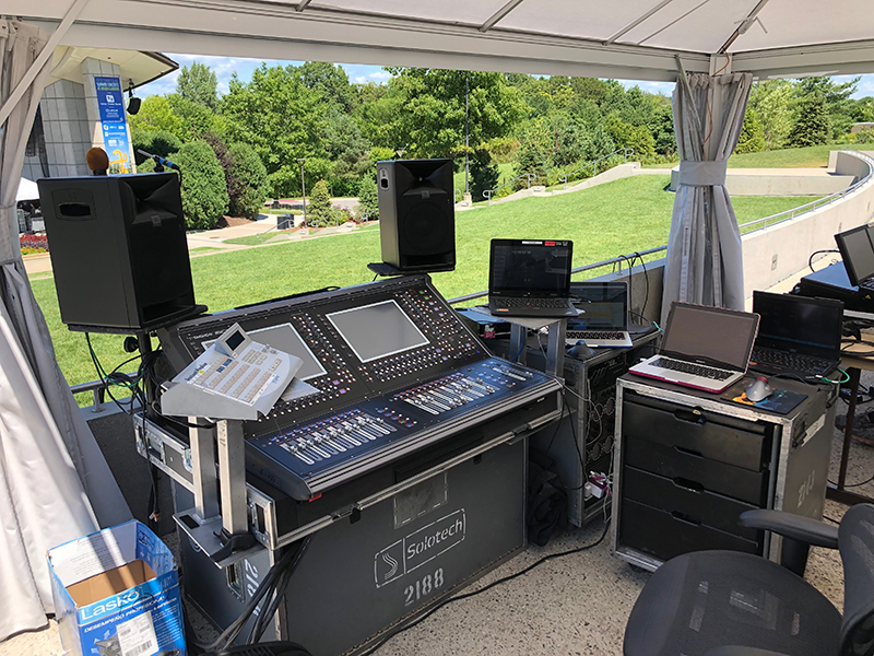 Styx FOH Engineer Touring with JBL 7 Series as Reference Monitor