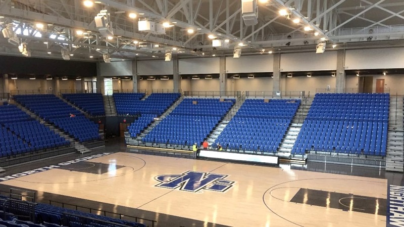 Idibri specified 14 clusters of EAW QX300 Series to blanket the 3600-seat stadium.