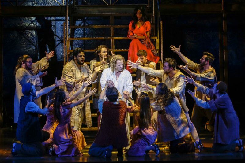 Firehouse Productions used a total of 78 Sennheiser wireless channels for NBC’s live production of Andrew Lloyd Webber’s Jesus Christ Superstar (Photo credit: Getty Images)