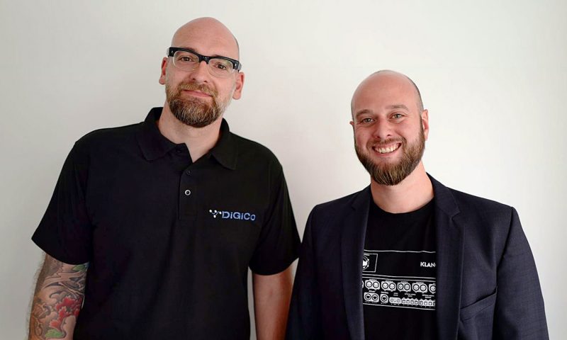 United Brands’ Jens “Bubbes” Steffan (left) with KLANG’s Phil Kamp