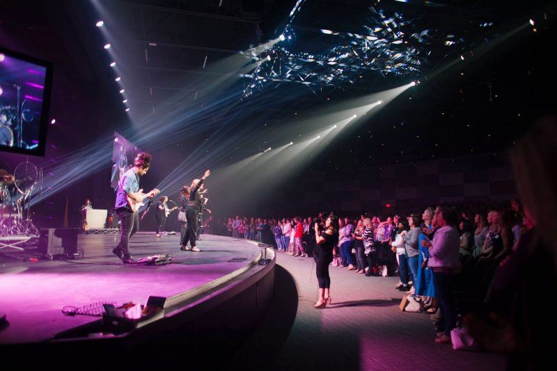 Worship musicians at Hope Fellowship Church’s new Frisco East campus are using the KLANG:fabrik 3D in-ear monitor mixing system for services