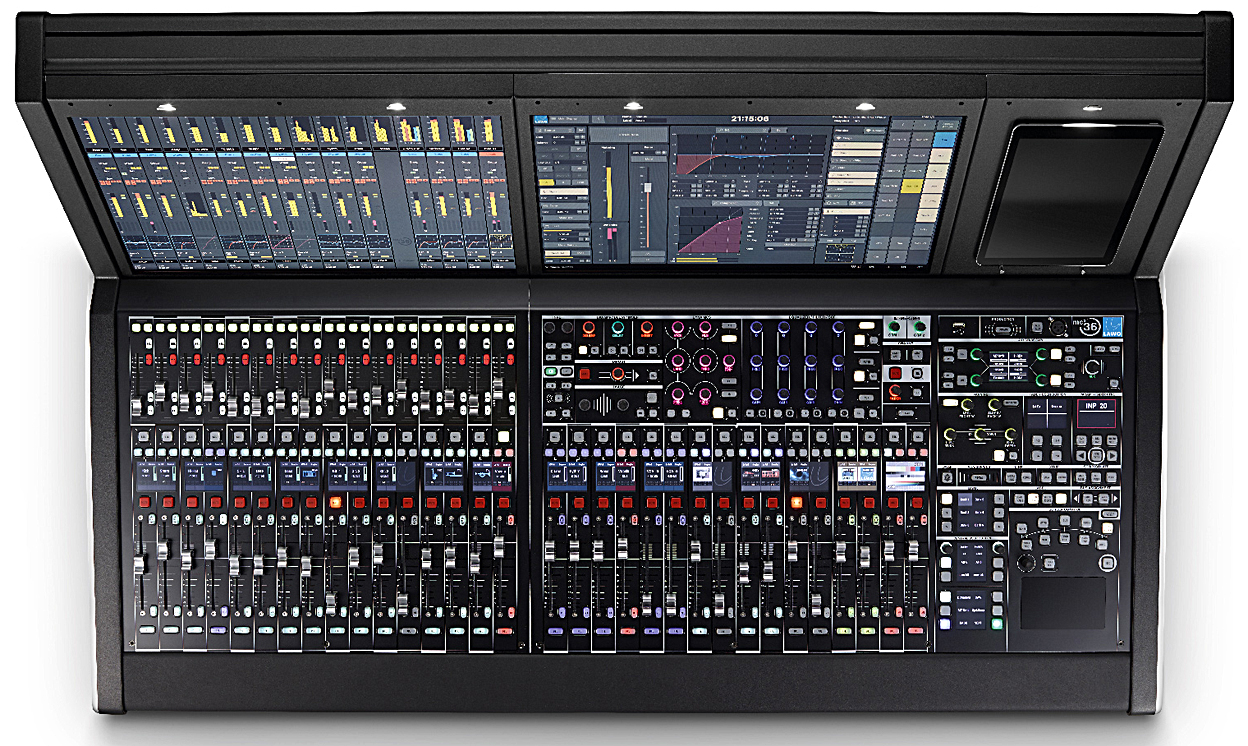 Lawo's new mc²36 in compact 48-fader version