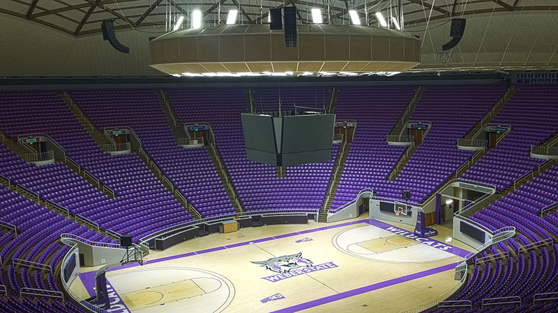 L-Acoustics Kara Gives WSU Wildcats Some Growl at Dee Events Center ...