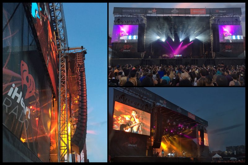 FM Systems’ L-Acoustics K2 and K1-SB enclosures flown at iHeartRadio WestFest in Calgary, featuring performances by Hedley, Iggy Azalea, Fifth Harmony, Massari, Midland, Noah Cyrus, Ruth B, Scott Helman and Virginia to Vegas