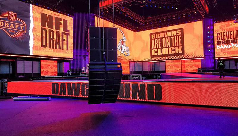 The NFL Draft Live Sound Design - LD Systems