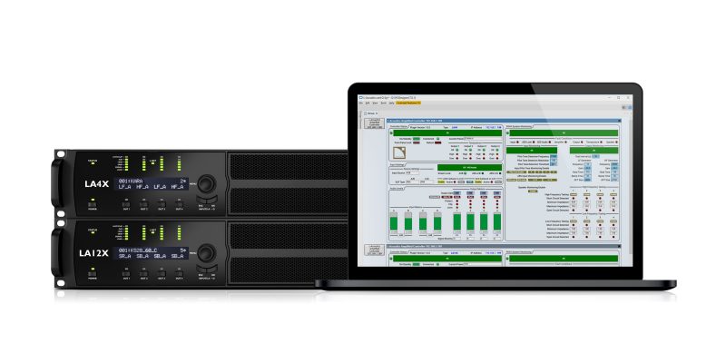 L-Acoustics’ LA4X and LA12X amplified controllers can now be controlled and monitored through QSC’s Q-SYS Platform