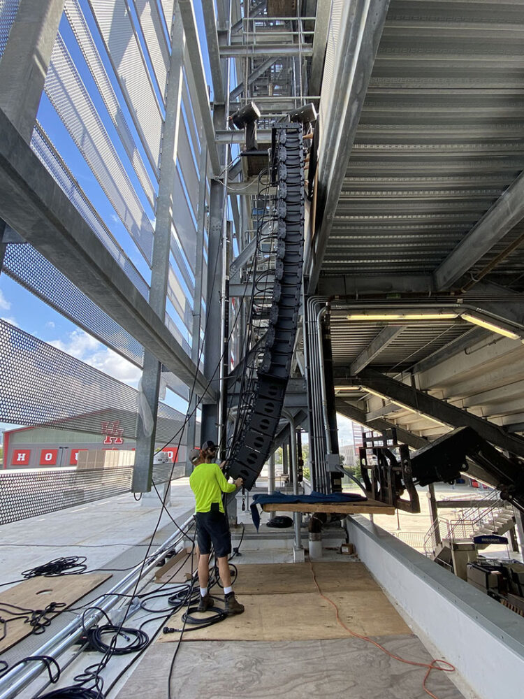 TDECU Stadium in Houston Upgrades with LAcoustics System FOH Front of House Magazine