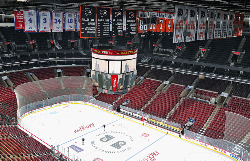 Wells Fargo Center in Philadelphia Upgrades with L  